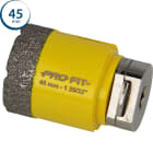 NOVATEC EUROPE SRL - NVC09031045 DIAMOND DRY FRESA C&D 45 MM