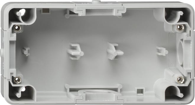 GIRA - GIR093730 Gehause-UT 2f waager. WG AP Grau