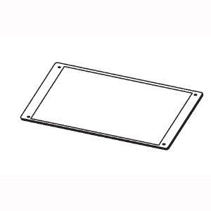 GRAFOPLAST SRL GRASIT0V601 VETRINO PER TARGA QUADRO 100X60MM 10 PZ
