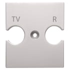 GEWISS - GEWGW13386 SUPPORTO UNIVERSALE - PRESE COMBINATE TV-R - NATURAL BEIGE SATINATO - CHORUSMART