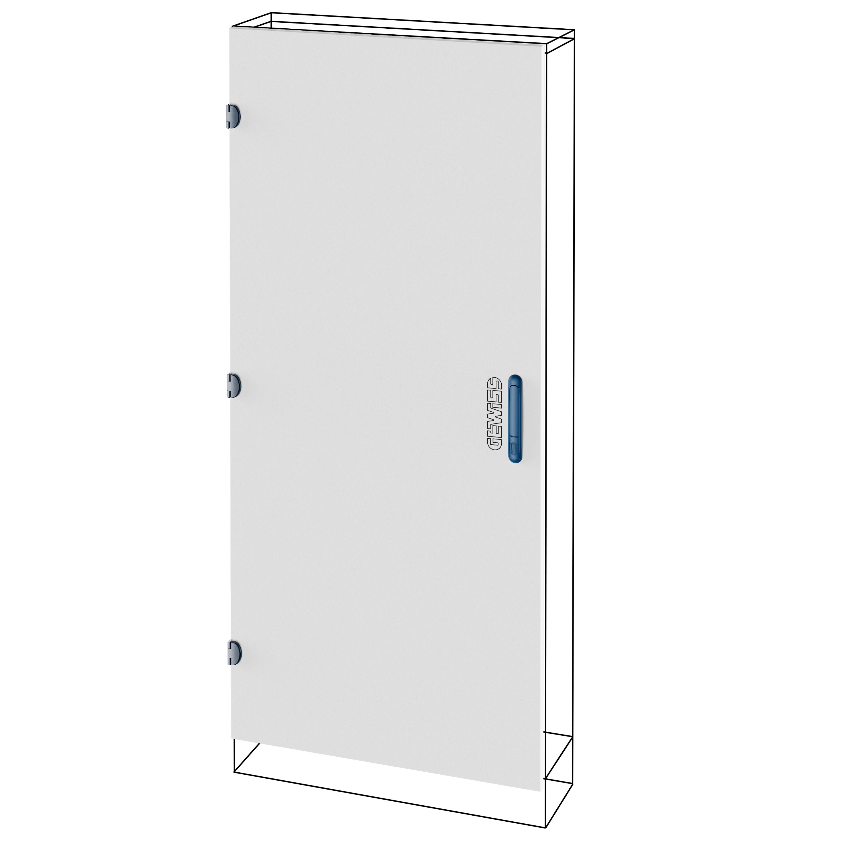 GEWISS - GEWGWD3026 QDX 630L PARETE PORTA CIECA 600x1200