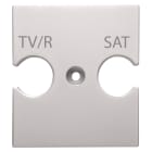 GEWISS GEWGW13387 SUPPORTO PRESE COMBINATE TV-R-SAT BEIGE