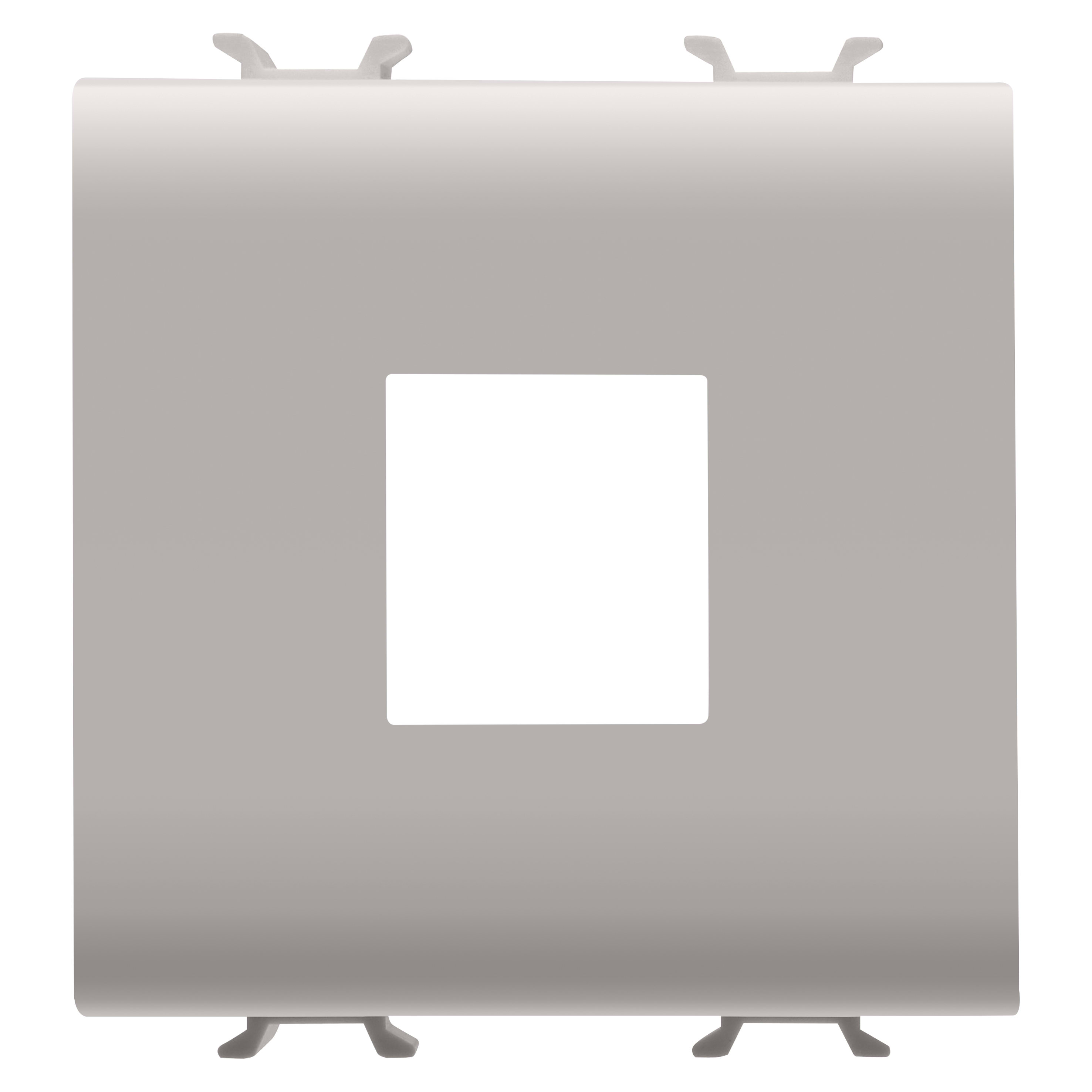 GEWISS - GEWGW13433 ADATTATORE PREDISPOSTO PER LALLOGGIAMENTO DI CONNETTORI DATI - TIPO AMP/KEYSTONE JACK - 2 MODULI - NATURAL BEIGE SATINATO - CHORUSMART