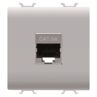 GEWISS - GEWGW13436 PRESA RJ45 - CATEGORIA 5e - FTP - 2 MODULI - NATURAL BEIGE SATINATO - CHORUSMART