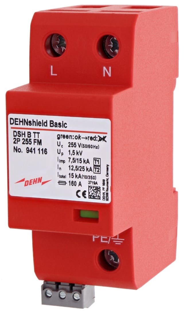 DEHN ITALIA SPA DEH941116 SPD T1+2 BASIC 1P+N MONOBLOCCO CON CONTA