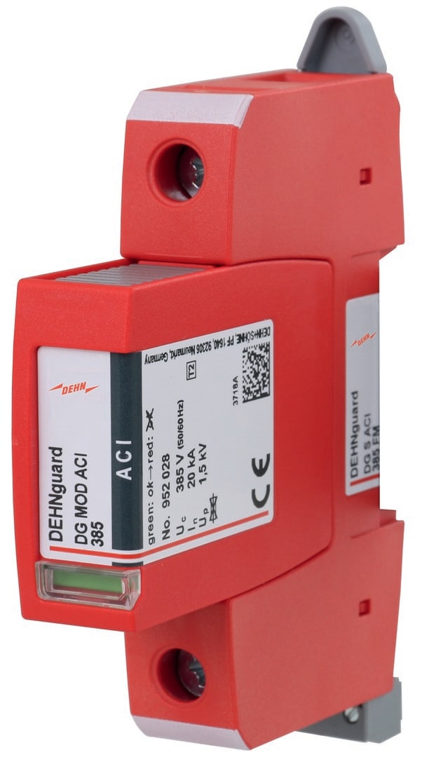 DEHN ITALIA SPA DEH952113 SPD T2 1P CON AUX FUSE INTEGRATO PUSHIN
