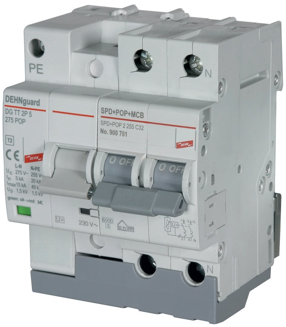 DEHN ITALIA SPA DEH900781 POP+MCB+SPD 2 255 C32
