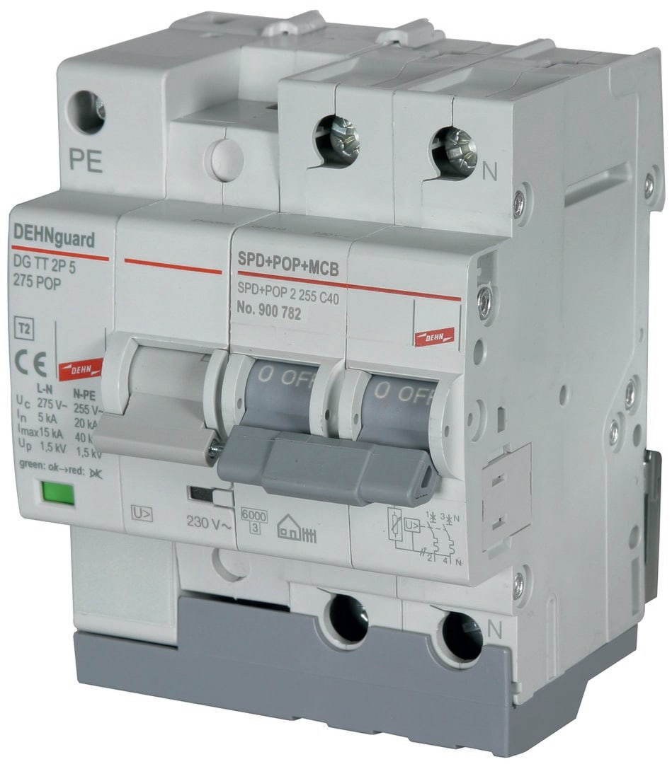 DEHN ITALIA SPA DEH900782 POP+MCB+SPD 2 255 C40