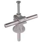 DEHN ITALIA SPA - DEH250000 STAFFA PORTAFILO DEHNFIX FE/TZN P-GRIGIA