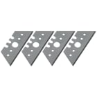 DEHN ITALIA SPA DEH597102 LAME SOSTITUTIVE PER HVI HEAD 27 CONF. 4