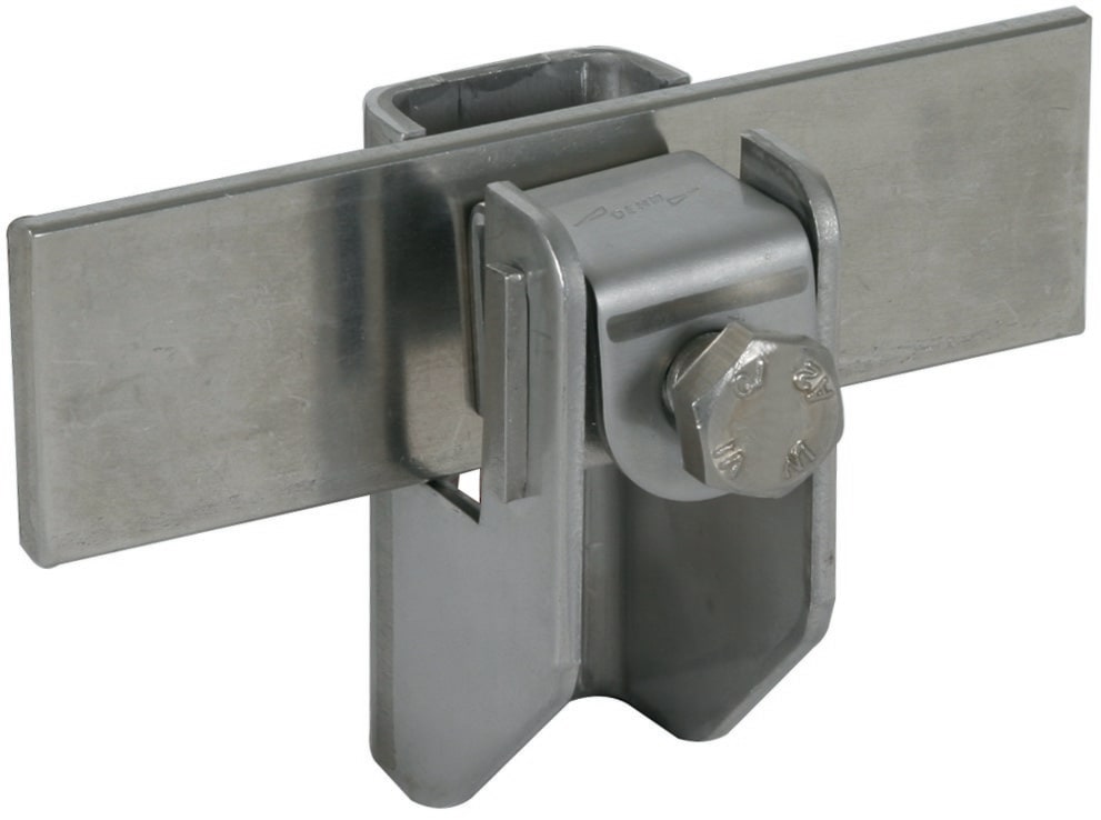 DEHN ITALIA SPA DEH277239 STAFFA PER PIATTO CON PIASTRA INOX