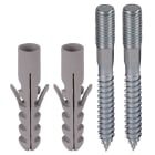 DEHN ITALIA SPA DEH472201 SET DI FISSAGGIO PER BARRA EQUIPOT. FE/T
