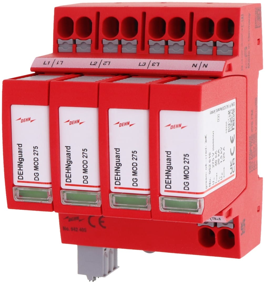 DEHN ITALIA SPA DEH942405 SPD T2 2P A CARTUCCE CON CONTATTO PUSH-I