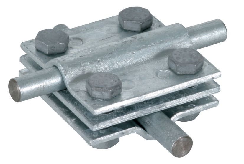 DEHN ITALIA SPA DEH319201 MORSETTO A CROCE FE/TZN P. TD 8-10/8-10M