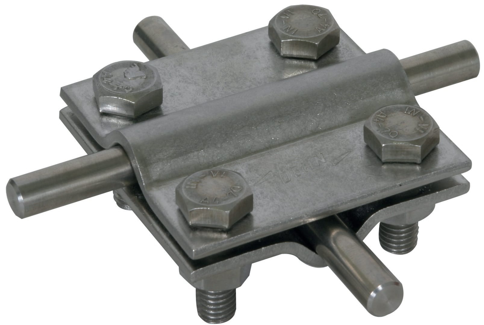 DEHN ITALIA SPA DEH318219 MORSETTO A CROCE SENZA PIASTRA INT. 60X6