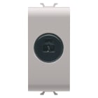 GEWISS - GEWGW13454 PRESA AUDIO VIDEO - PER ALTOPARLANTE - 1 MODULO - NATURAL BEIGE SATINATO - CHORUSMART