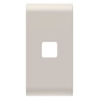GEWISS - GEWGW13551S TASTO INTERCAMBIABILE PER COMANDI ASSIALI - DA COMPLETARE CON LENTE - 1 MODULO - NATURAL BEIGE SATINATO - CHORUSMART