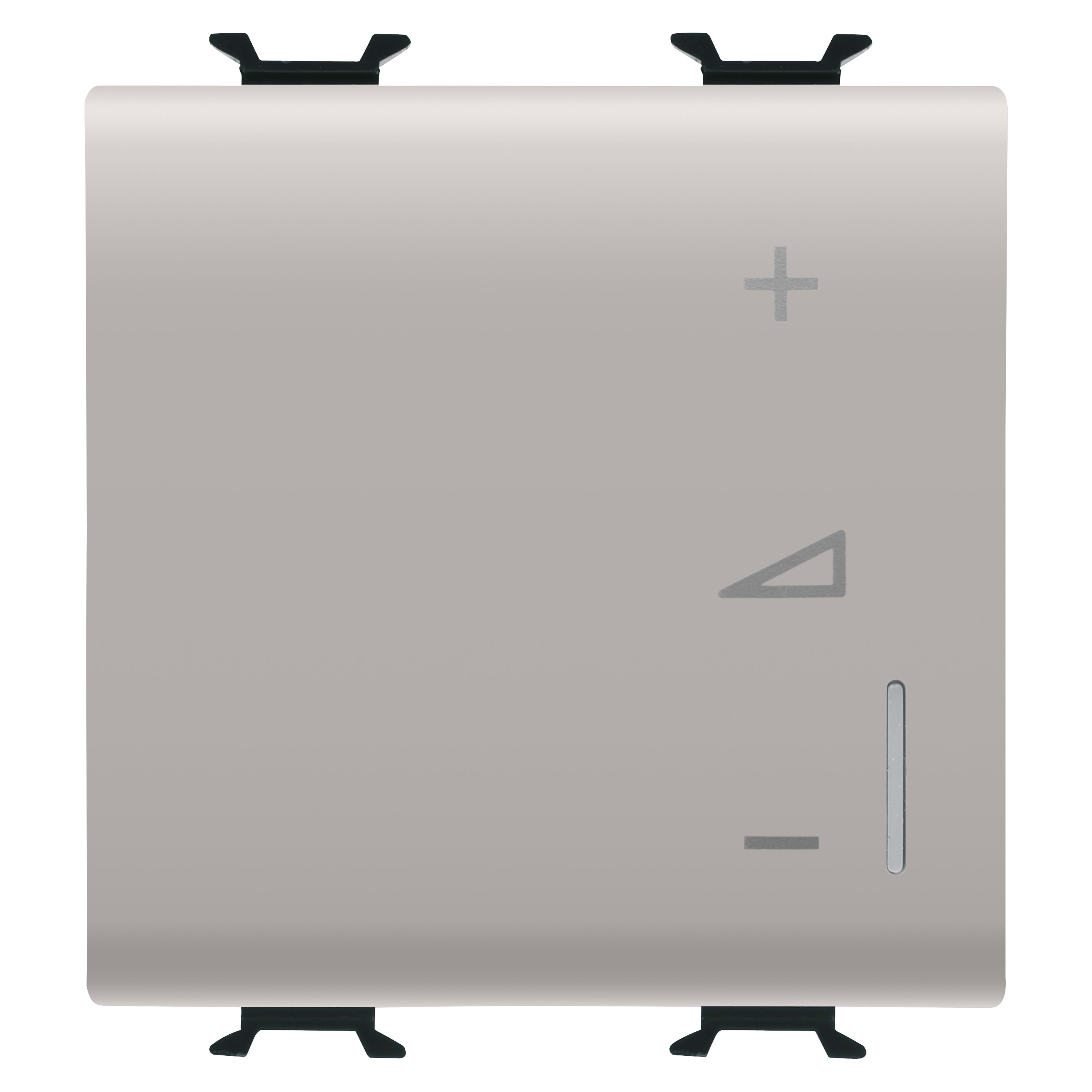GEWISS - GEWGW13573A REGOLATORE ELETTRONICO UNIVERSALE - A PULSANTE - 230V ac 50/60Hz - 2 MODULI - NATURAL BEIGE SATINATO - CHORUSMART