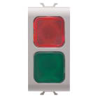 GEWISS GEWGW13629 SPIA DI SEGNAL.DOPPIA ROSSO/VERDE BEIGE