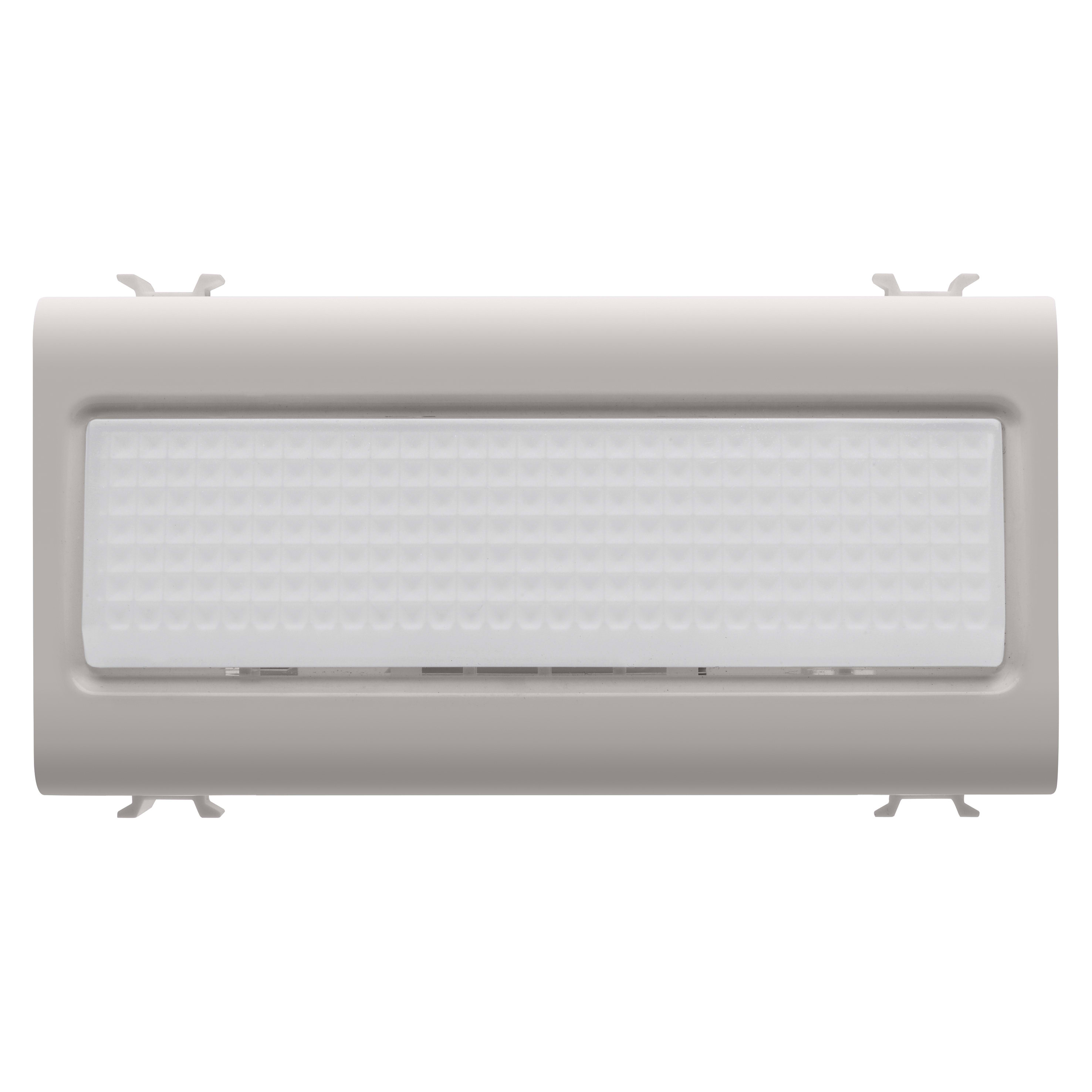 GEWISS - GEWGW13666 LAMPADA AUTONOMA DI EMERGENZA - 230Vac 50/60Hz 1h - 4 MODULI - NATURAL BEIGE SATINATO - CHORUSMART