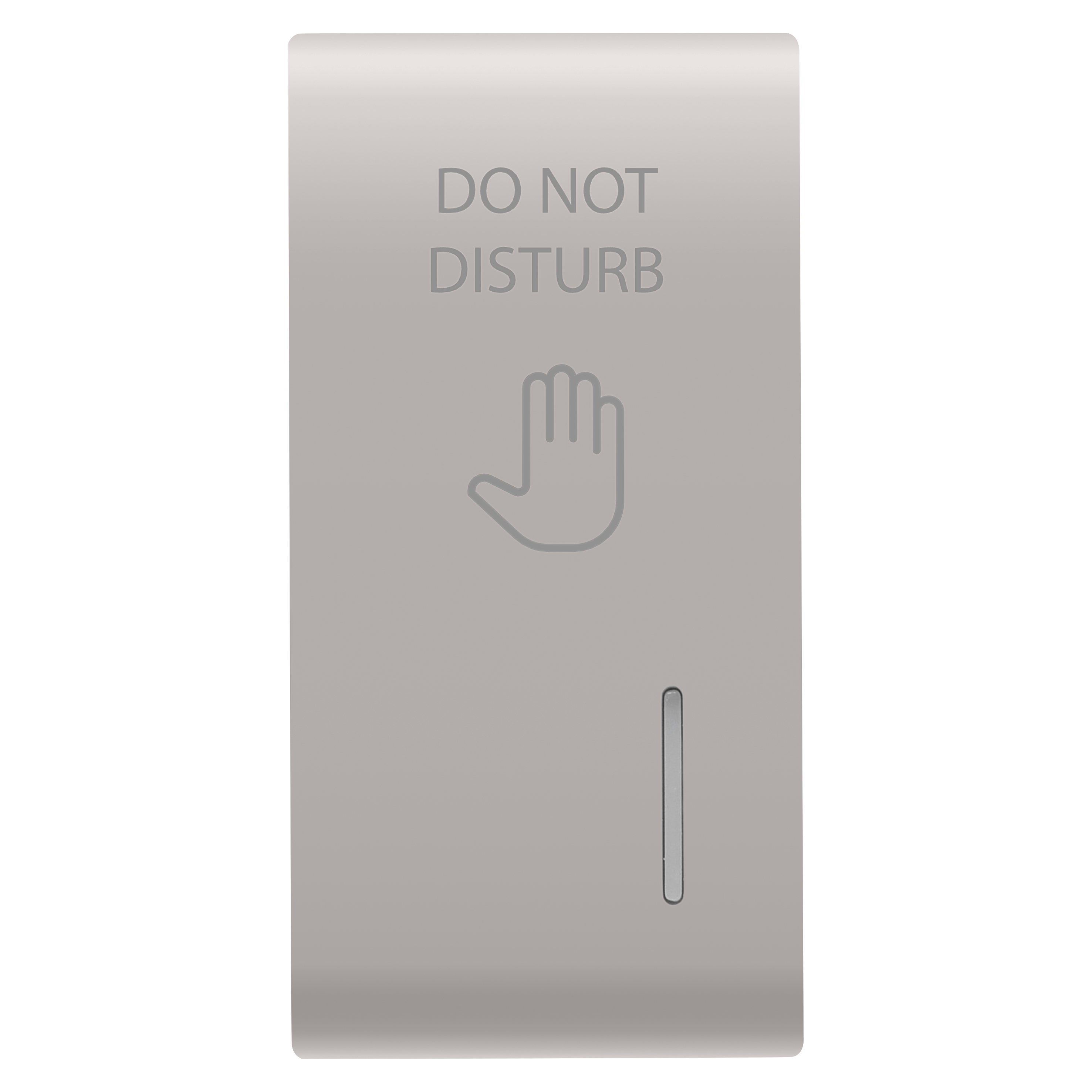 GEWISS - GEWGW13731 TASTO INTERCAMBIABILE - CON DIFFUSORE - DND - 1 MODULO - NATURAL BEIGE SATINATO - CHORUSMART