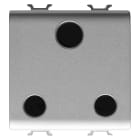 GEWISS GEWGW14298 PRESA 2P+T 16A D.7MM 2M ST.IND./S.AFR.TI