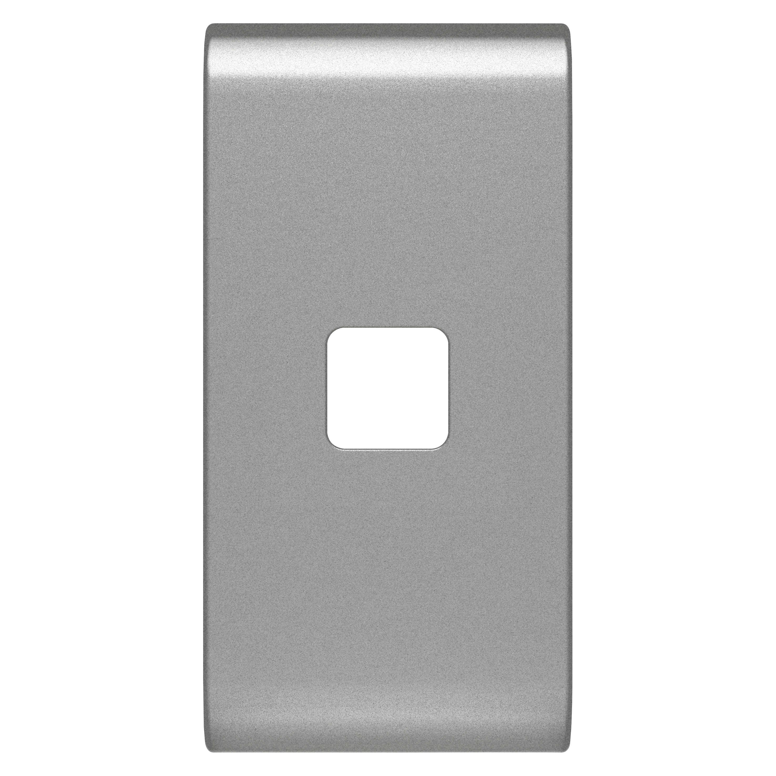 GEWISS - GEWGW14551S TASTO INTERCAMBIABILE PER COMANDI ASSIALI - DA COMPLETARE CON LENTE - 1 MODULO - TITANIO - CHORUSMART