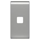 GEWISS - GEWGW14551S TASTO INTERCAMBIABILE PER COMANDI ASSIALI - DA COMPLETARE CON LENTE - 1 MODULO - TITANIO - CHORUSMART