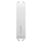 GEWISS - GEWGW15162 PULSANTE UNIPOLARE 250V ac - NA 10A ILLUMINABILE - CON DIFFUSORE - 1/2 MODULO - BIANCO SATINATO - CHORUSMART