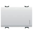 GEWISS - GEWGW15182 PULSANTE UNIPOLARE 250V ac - NA 16A ILLUMINABILE - CON DIFFUSORE - 3 MODULI - BIANCO SATINATO - CHORUSMART
