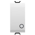 GEWISS - GEWGW15134 PULSANTE BIPOLARE 250V ac - NA 16A - TASTO NEUTRO - SIMBOLO 0 - 1 MODULO - BIANCO SATINATO - CHORUSMART