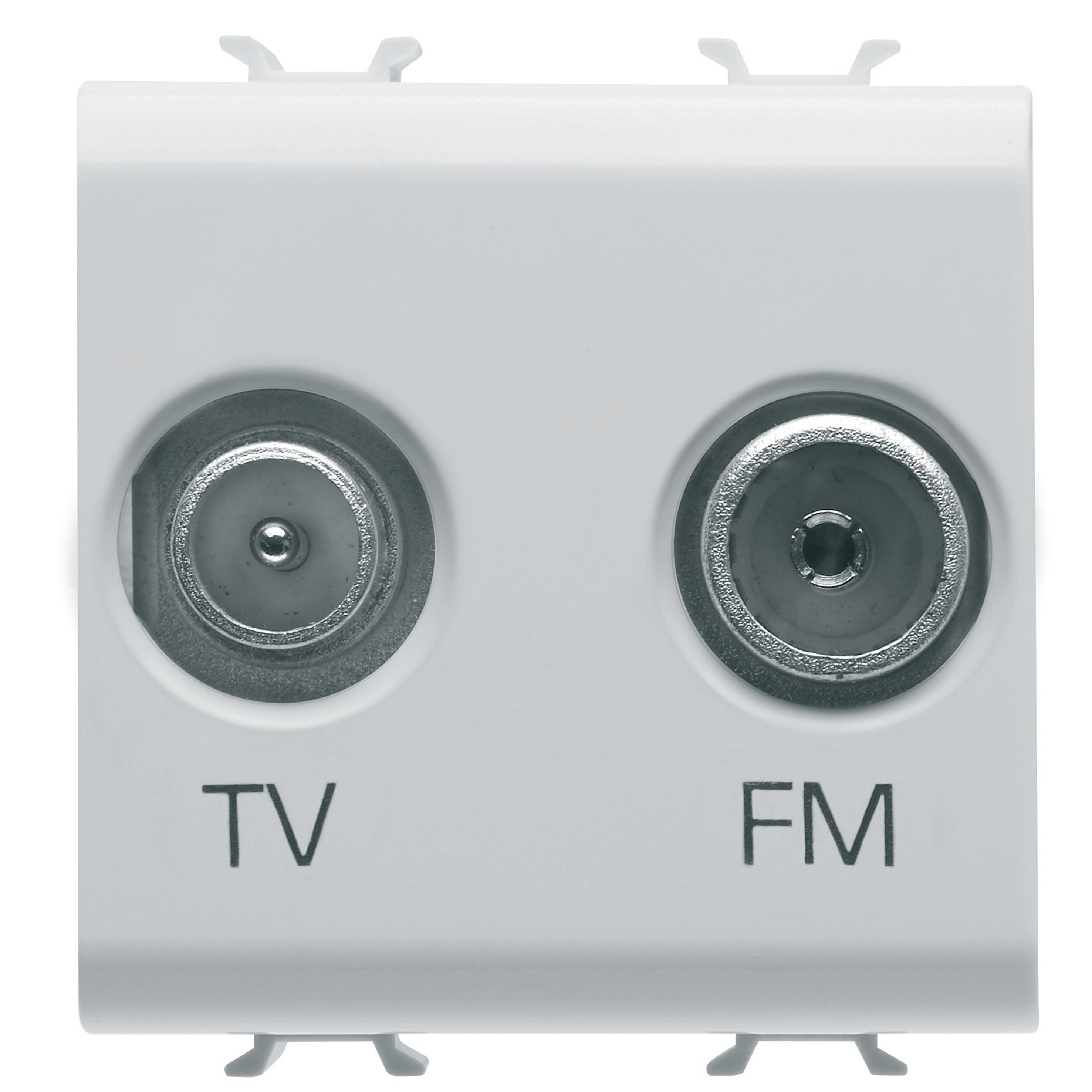 GEWISS - GEWGW15381 PRESA TV-FM - DIRETTA - 2 MODULI - BIANCO SATINATO - CHORUSMART