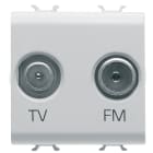 GEWISS GEWGW15381 PRESA TV+FM 2M B.SAT