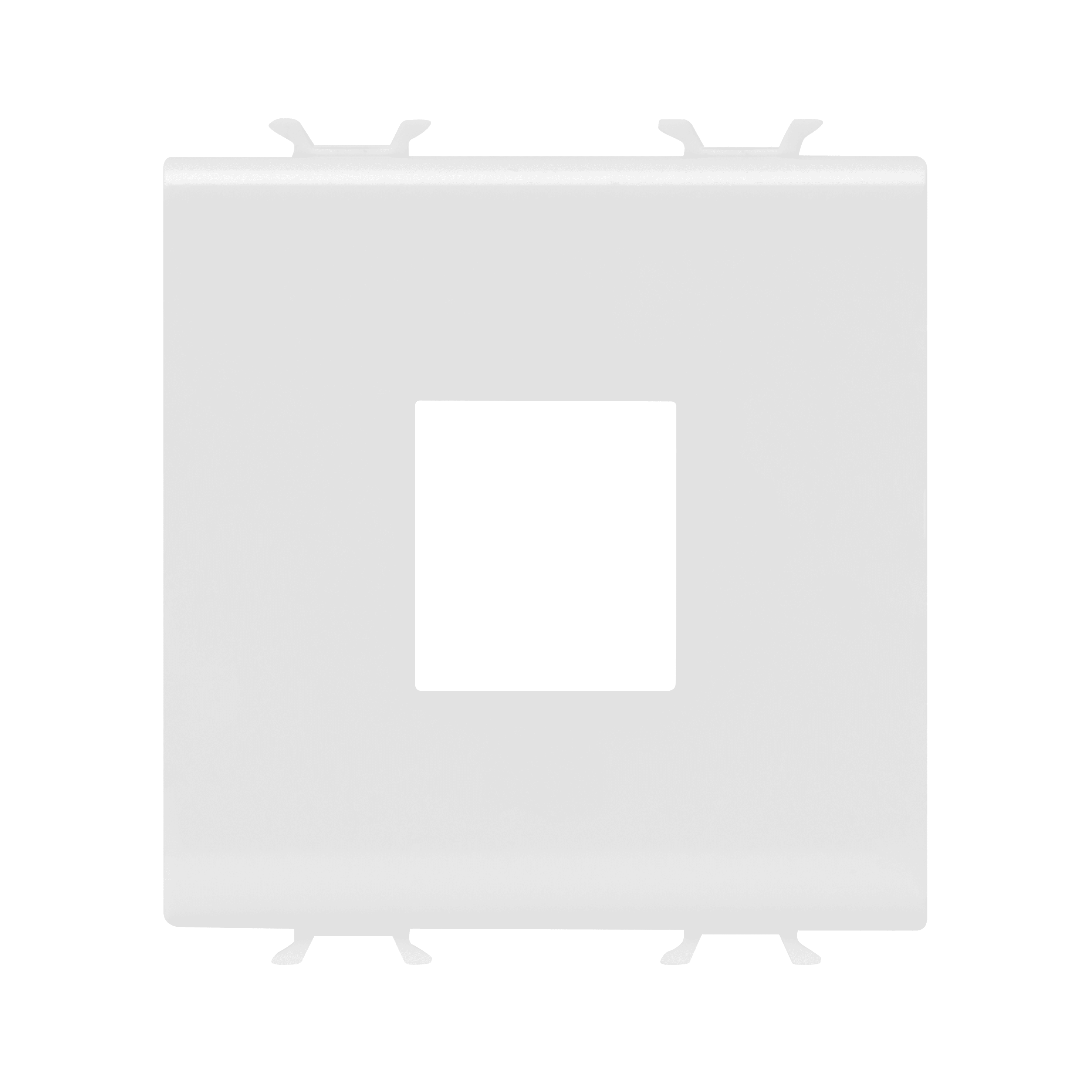 GEWISS - GEWGW15433 ADATTATORE PREDISPOSTO PER LALLOGGIAMENTO DI CONNETTORI DATI - TIPO AMP/KEYSTONE JACK - 2 MODULI - BIANCO SATINATO - CHORUSMART