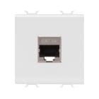 GEWISS - GEWGW15436 PRESA RJ45 - CATEGORIA 5e - FTP - 2 MODULI - BIANCO SATINATO - CHORUSMART