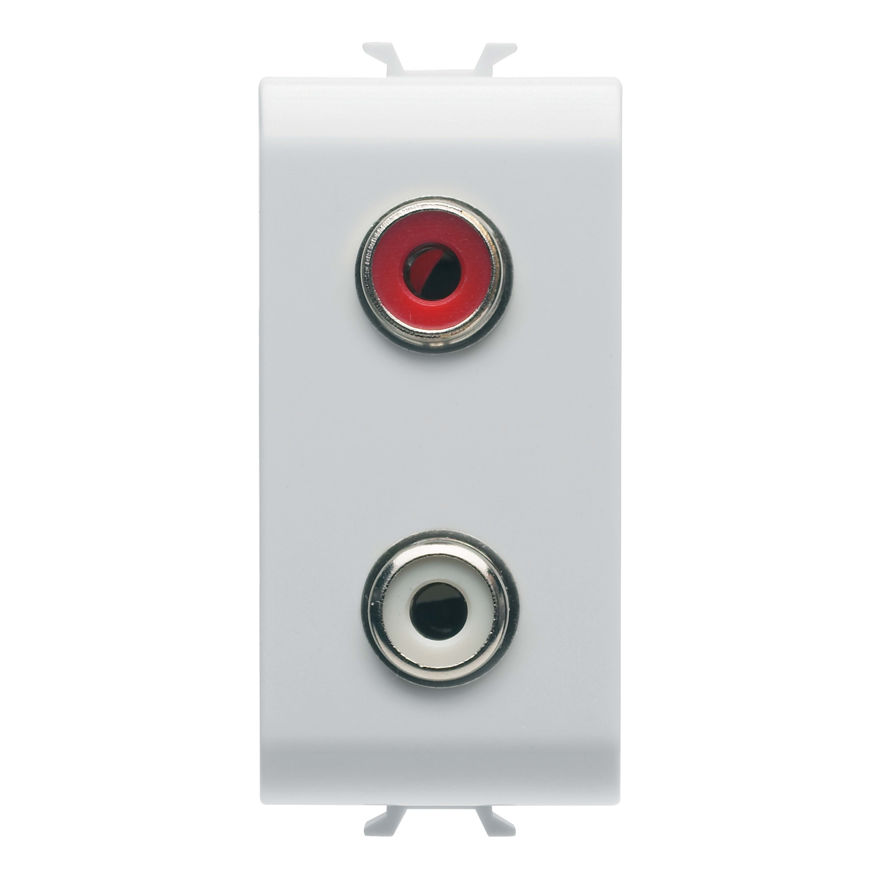 GEWISS - GEWGW15453 CONNETTORE DOPPIO RCA 1M B.SAT