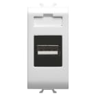 GEWISS - GEWGW15459 PRESA USB - 1 MODULO - BIANCO SATINATO - CHORUSMART