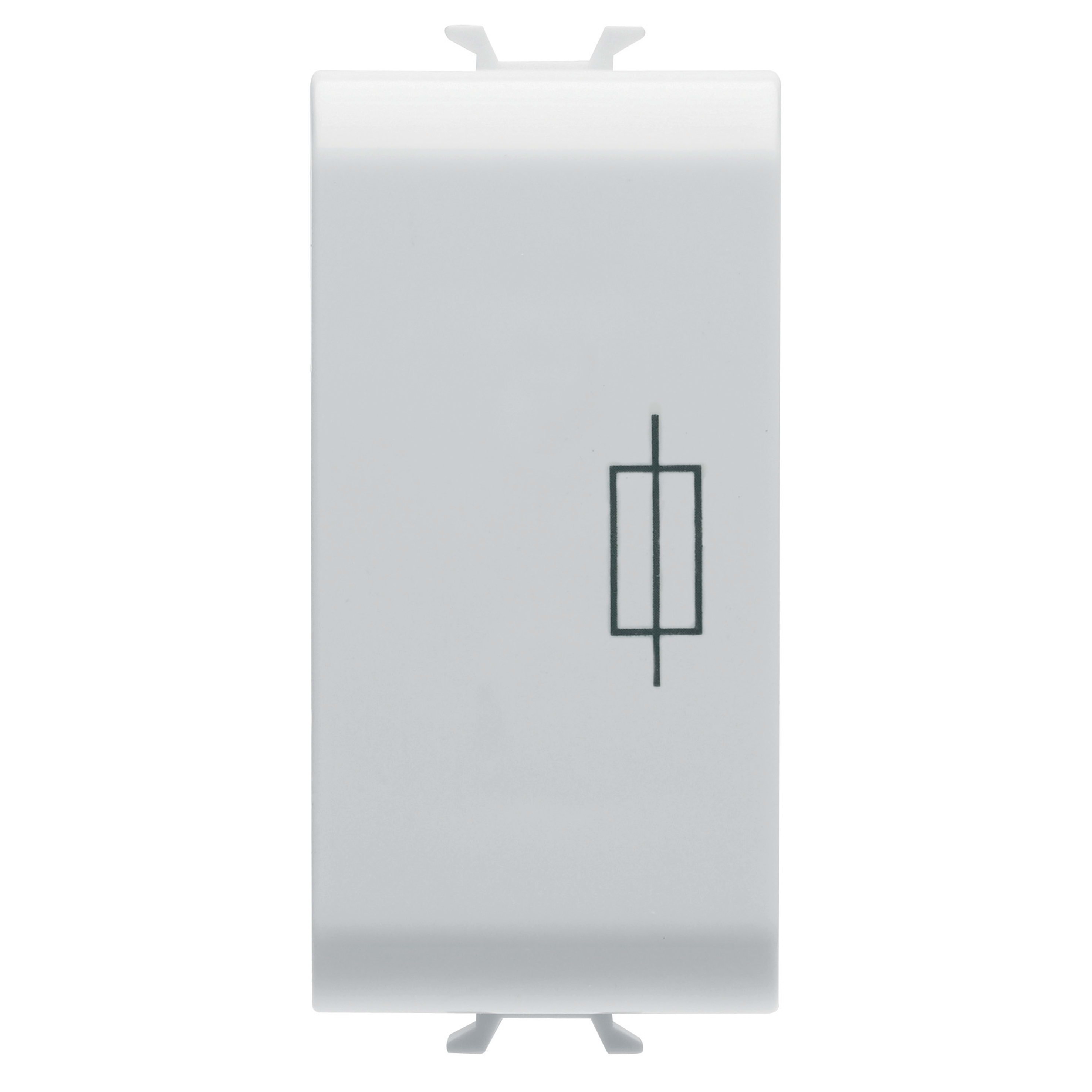 GEWISS - GEWGW15491 PORTAFUSIBILE - 250V ac 16A - 1 MODULO - BIANCO SATINATO - CHORUSMART