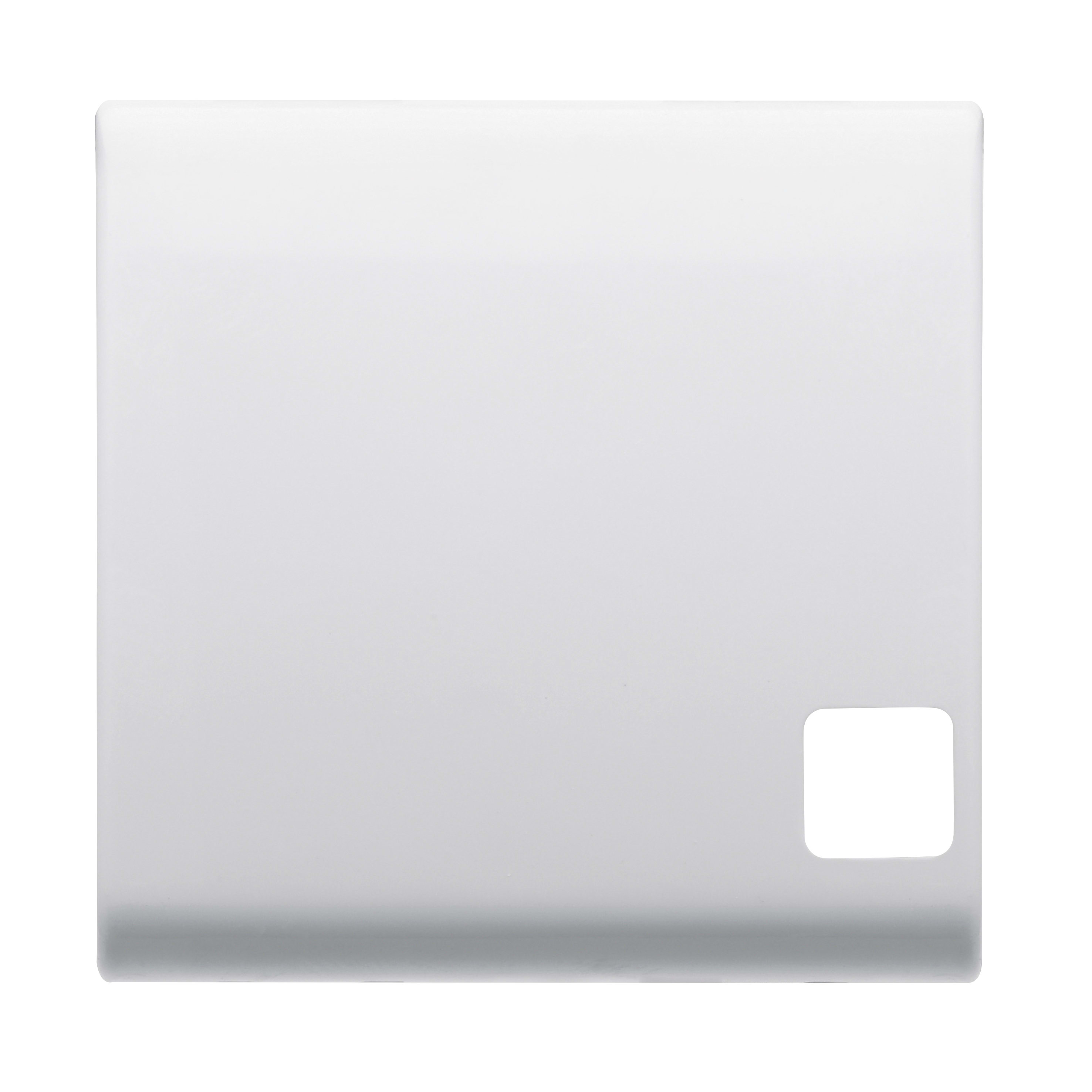 GEWISS - GEWGW15552 TASTO INTERCAMBIABILE PER PULSANTIERA - DA COMPLETARE CON LENTE - 2 MODULI - BIANCO SATINATO - CHORUSMART