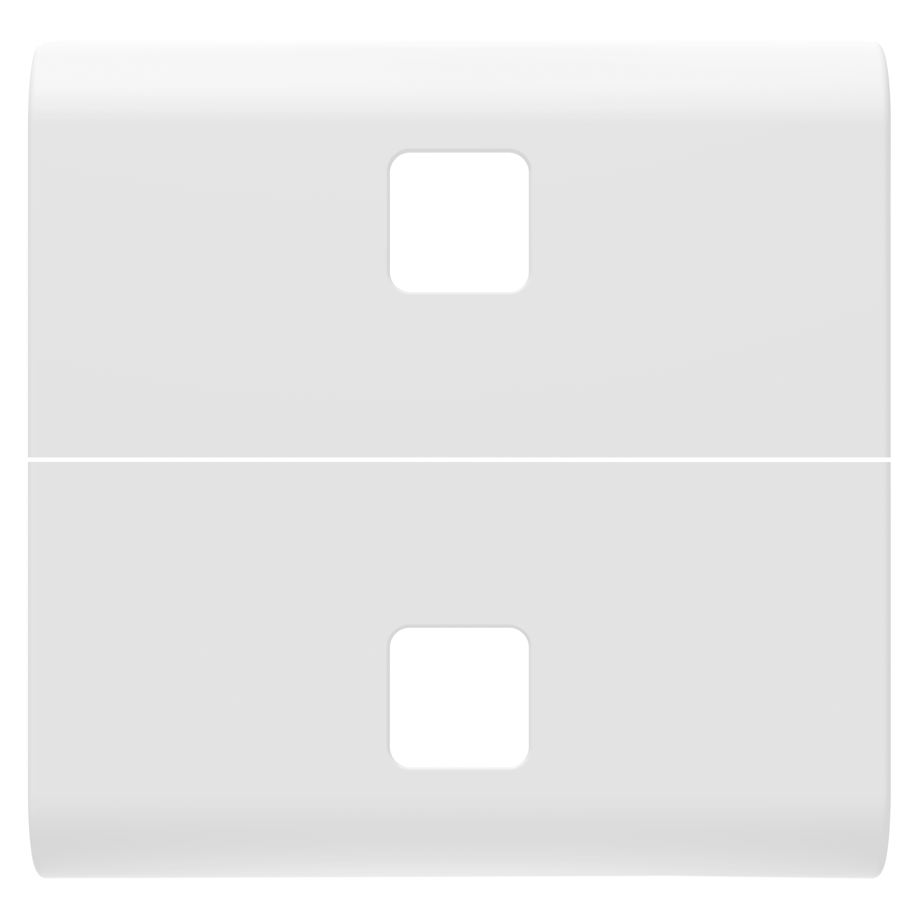 GEWISS - GEWGW15554S TASTO INTERCAMBIABILE PER COMANDI ASSIALI - DA COMPLETARE CON 2 LENTI - 2 MODULI - BIANCO SATINATO - CHORUSMART