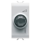 GEWISS - GEWGW15567 REGOLATORE ELETTRONICO ROTATIVO - DEVIATORE - 230V ac 50/60Hz - RESISTIVO 100-500W / INDUTTIVO 100-500VA - 1 MODULO - BIANCO SATINATO - CHORUSMART