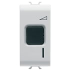 GEWISS - GEWGW15568 REGOLATORE ELETTRONICO A PULSANTE - 230V ac 50/60Hz - RESISTIVO 60-500W / INDUTTIVO 60-500VA - 1 MODULO - BIANCO SATINATO - CHORUSMART