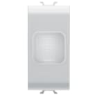 GEWISS - GEWGW15621 SPIA DI SEGNALAZIONE SINGOLA - OPALE - 1 MODULO - BIANCO SATINATO - CHORUSMART