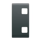 GEWISS GEWGW12553 TASTO SING.GEMMA DOP.PER PULS.KNX NERO