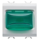 GEWISS - GEWGW15632 SPIA SPORGENTE VERDE 3W 2M B.SAT