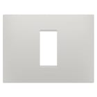 GEWISS - GEWGW16001CY PLACCA EGO - IN TECNOPOLIMERO - 1 POSTO - ARGILLA - CHORUSMART