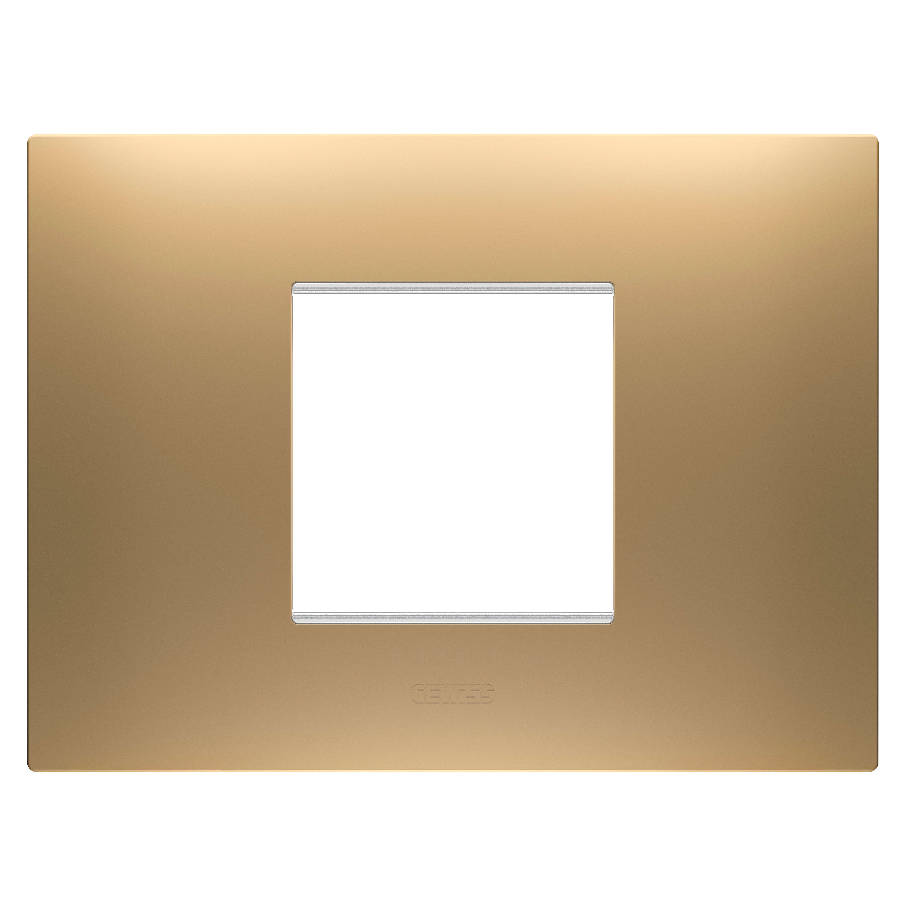 GEWISS GEWGW16002SG PLACCA EGO 2M ORO