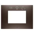 GEWISS - GEWGW16003SBS PLACCA EGO SMART 3M BROWN SHADE