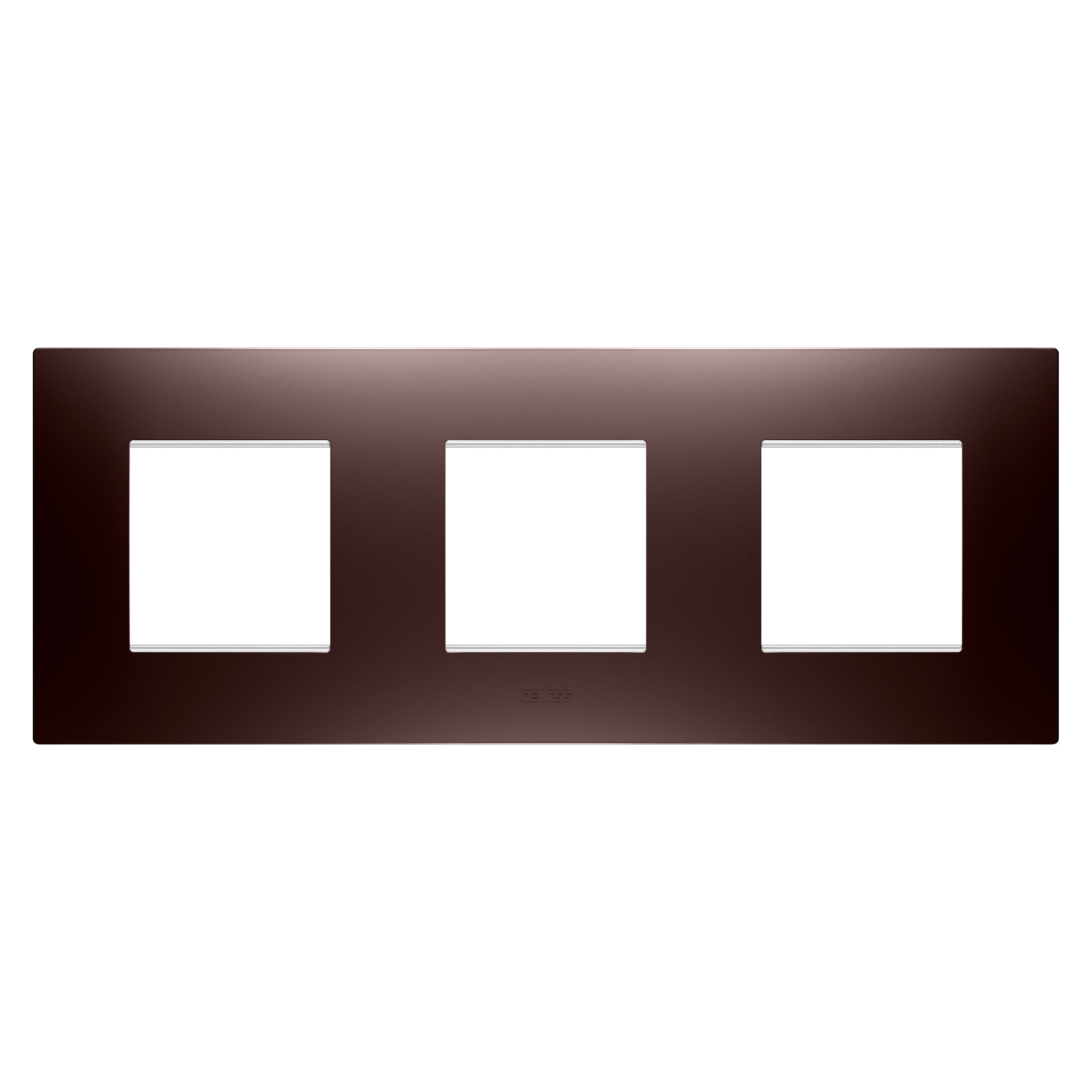 GEWISS - GEWGW16026CP PLACCA EGO INT.2+2+2M O RAME