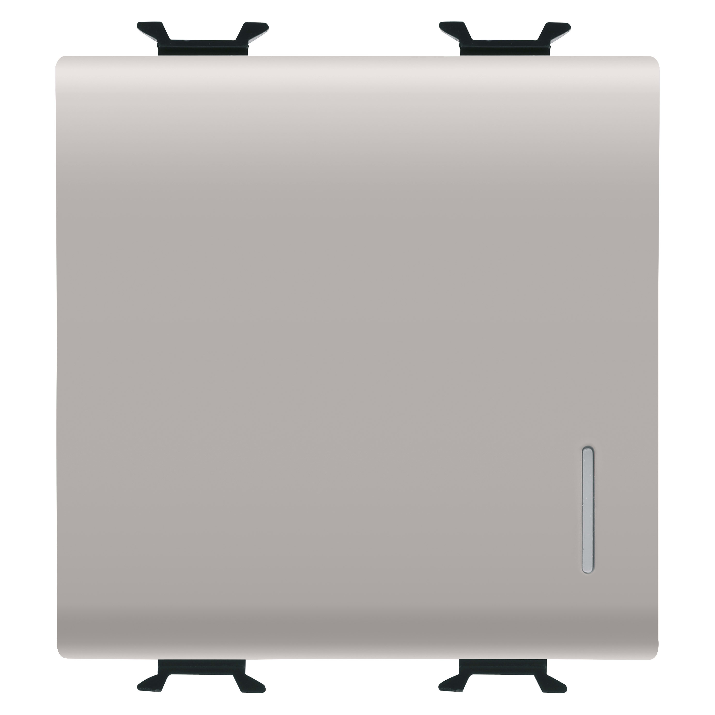 GEWISS - GEWGW13072 DEVIATORE UNIPOLARE 250V ac - 16AX ILLUMINABILE - CON DIFFUSORE - 2 MODULI - NATURAL BEIGE SATINATO - CHORUSMART